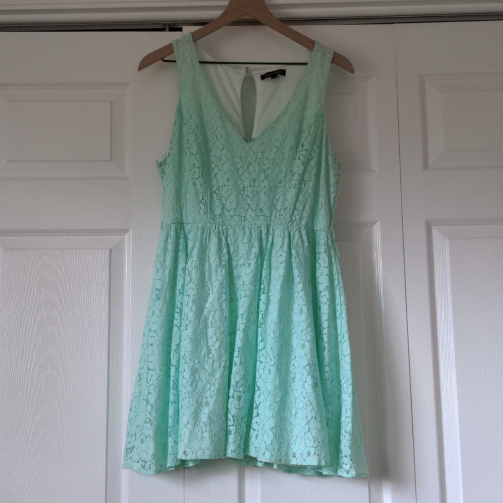 Mint dress